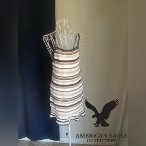 American eagle crochet dress